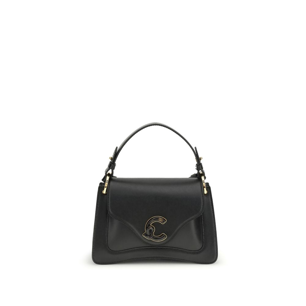 Coccinelle Black Calf Leather Bos Taurus Shoulder Bag