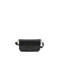 Coccinelle Black Calf Leather Bos Taurus Shoulder Bag