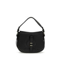 Coccinelle Black Calf Leather Bos Taurus Shoulder Bag