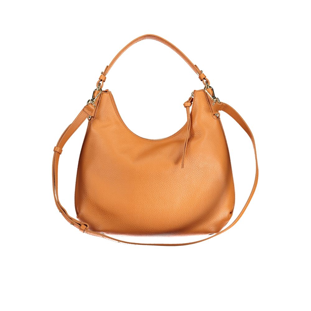 Coccinelle Arancione Leather Women Handbag