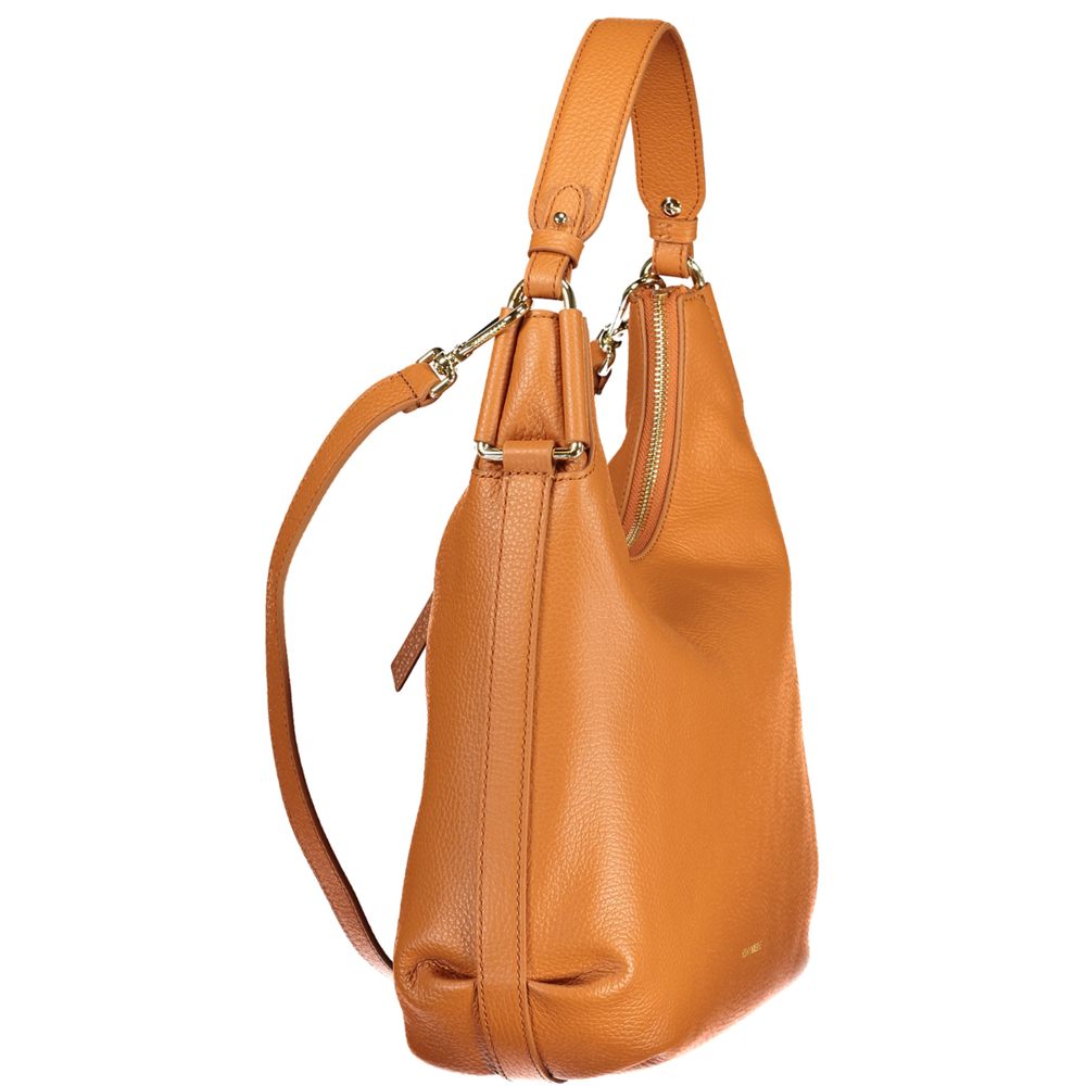 Coccinelle Arancione Leather Women Handbag