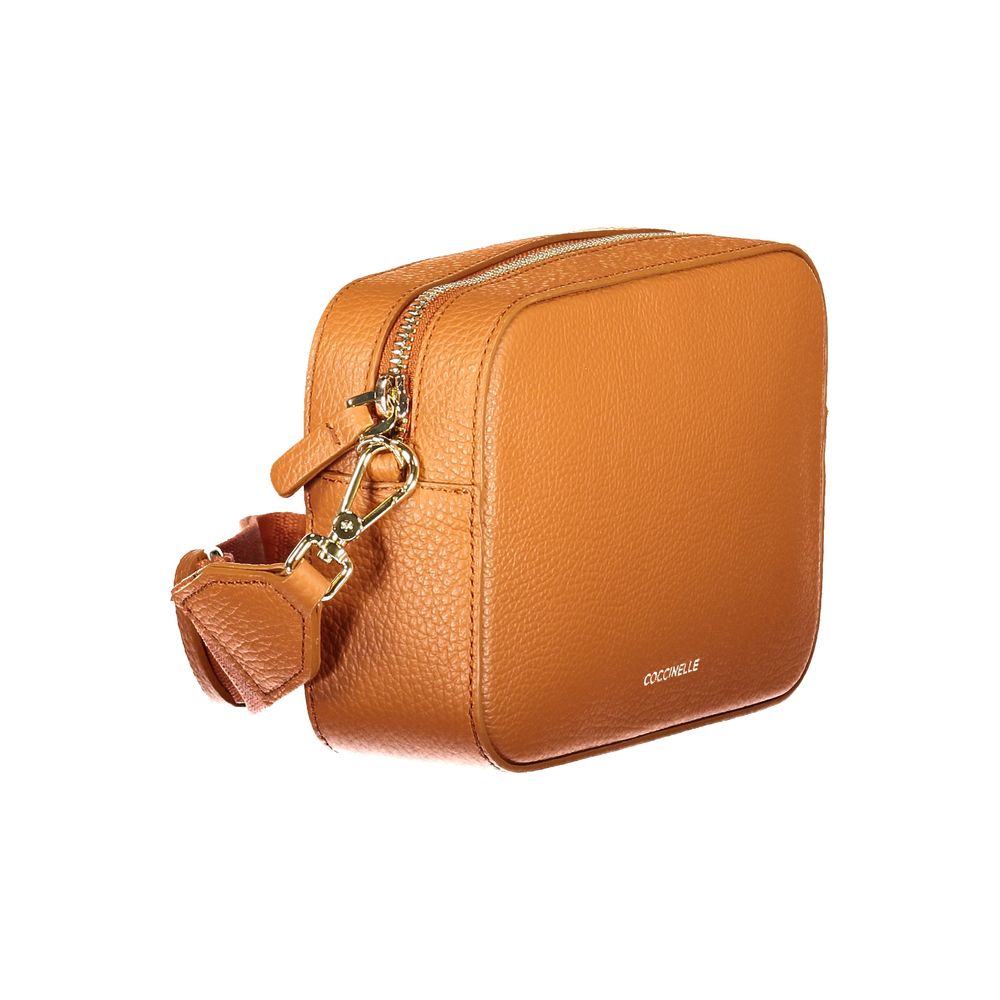 Coccinelle Arancione Leather Woman Handbag