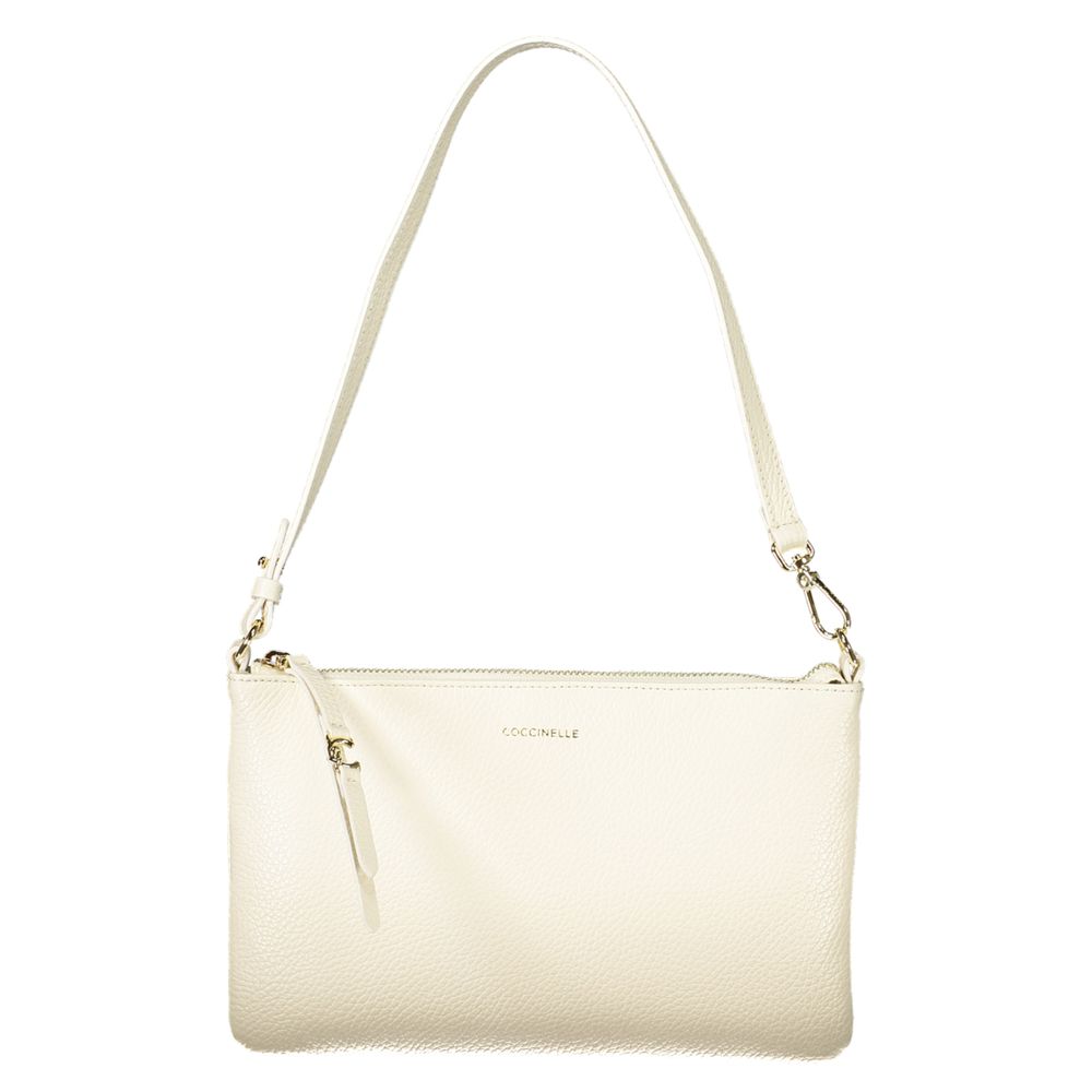 Coccinelle Bianco Pelle Women Handbag