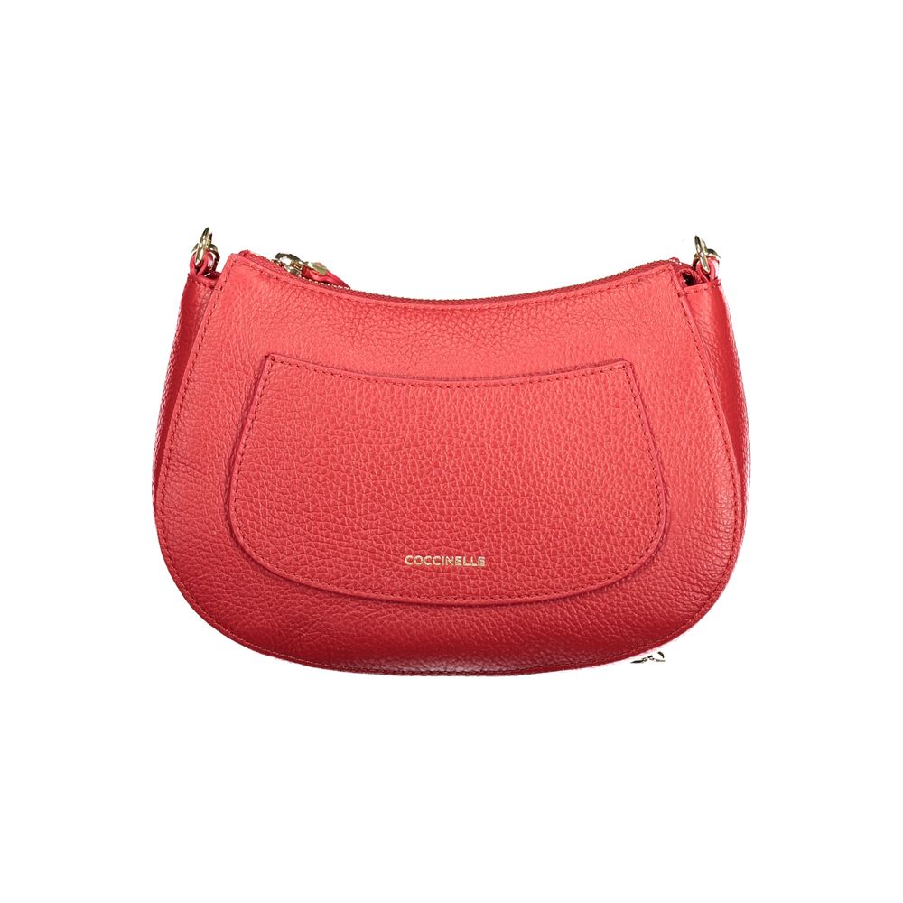 Coccinelle Red Leather Women Handbag