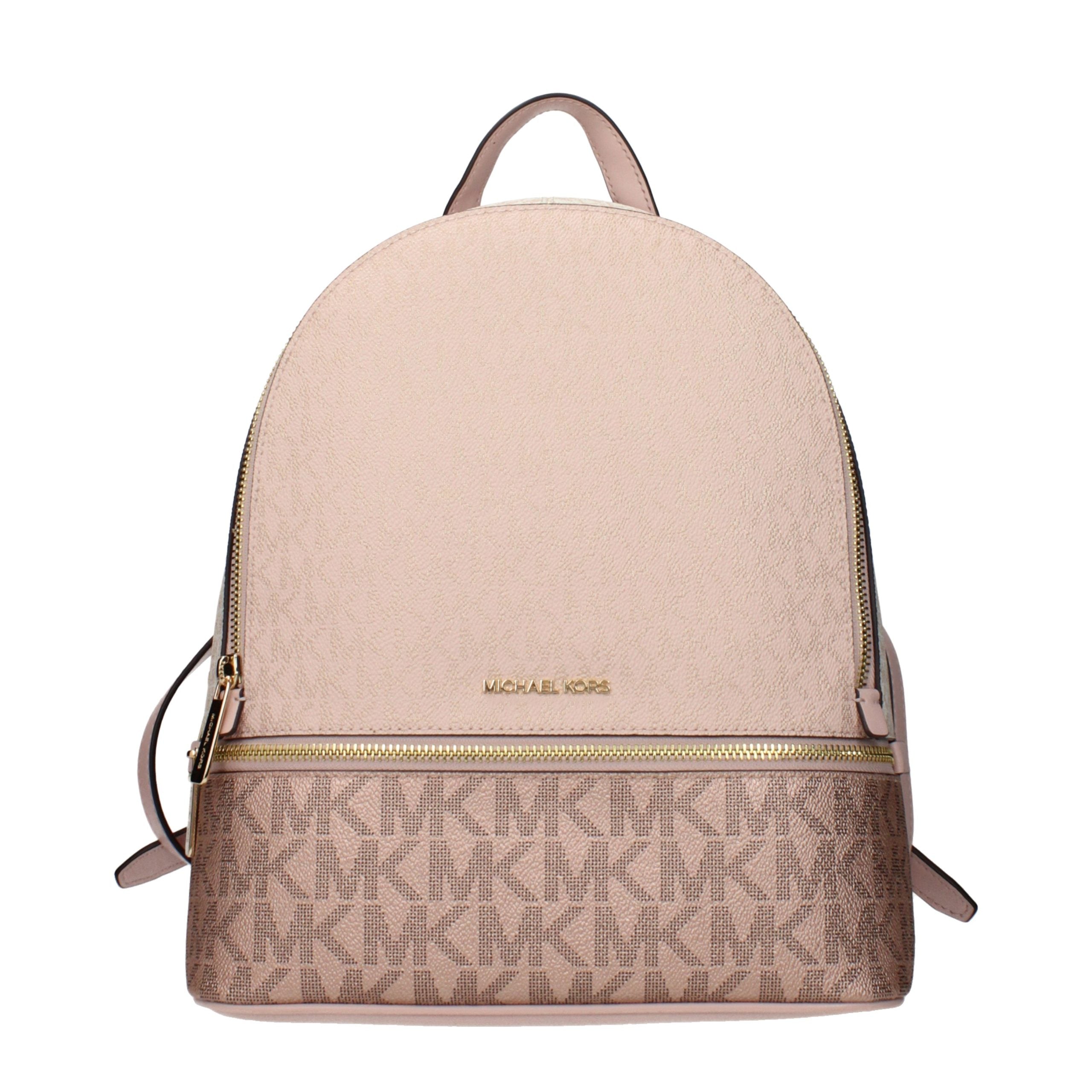 Michael Kors Pink Fabric Backpack