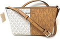 Michael Kors Jet Set - Small Two-Tone Logo Crossbody Bag