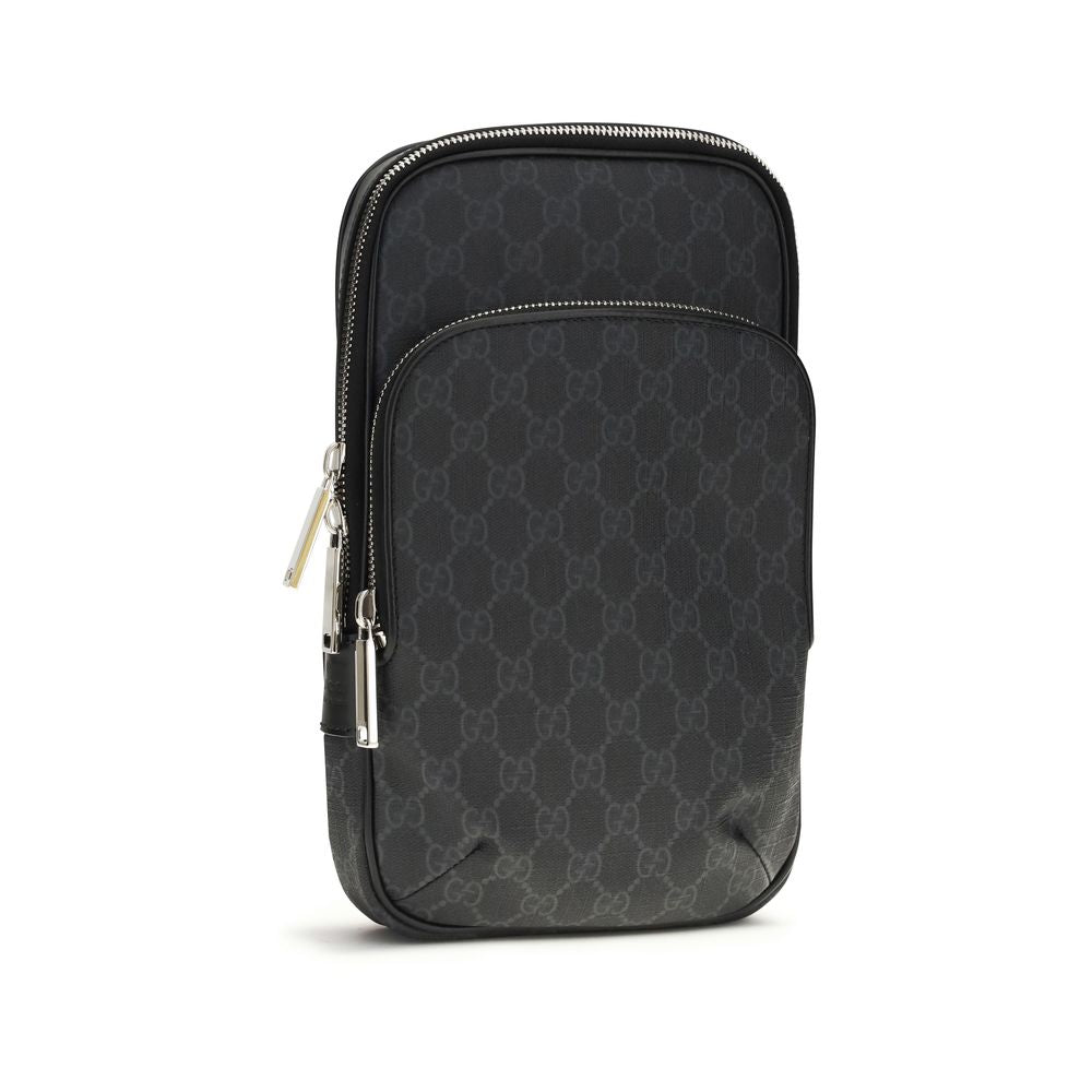 Gucci Black Polyurethane Shoulder Bag
