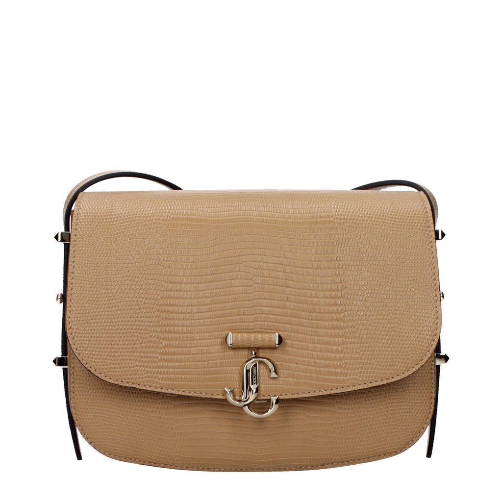 Jimmy Choo Brown Leather Crossbody Bag
