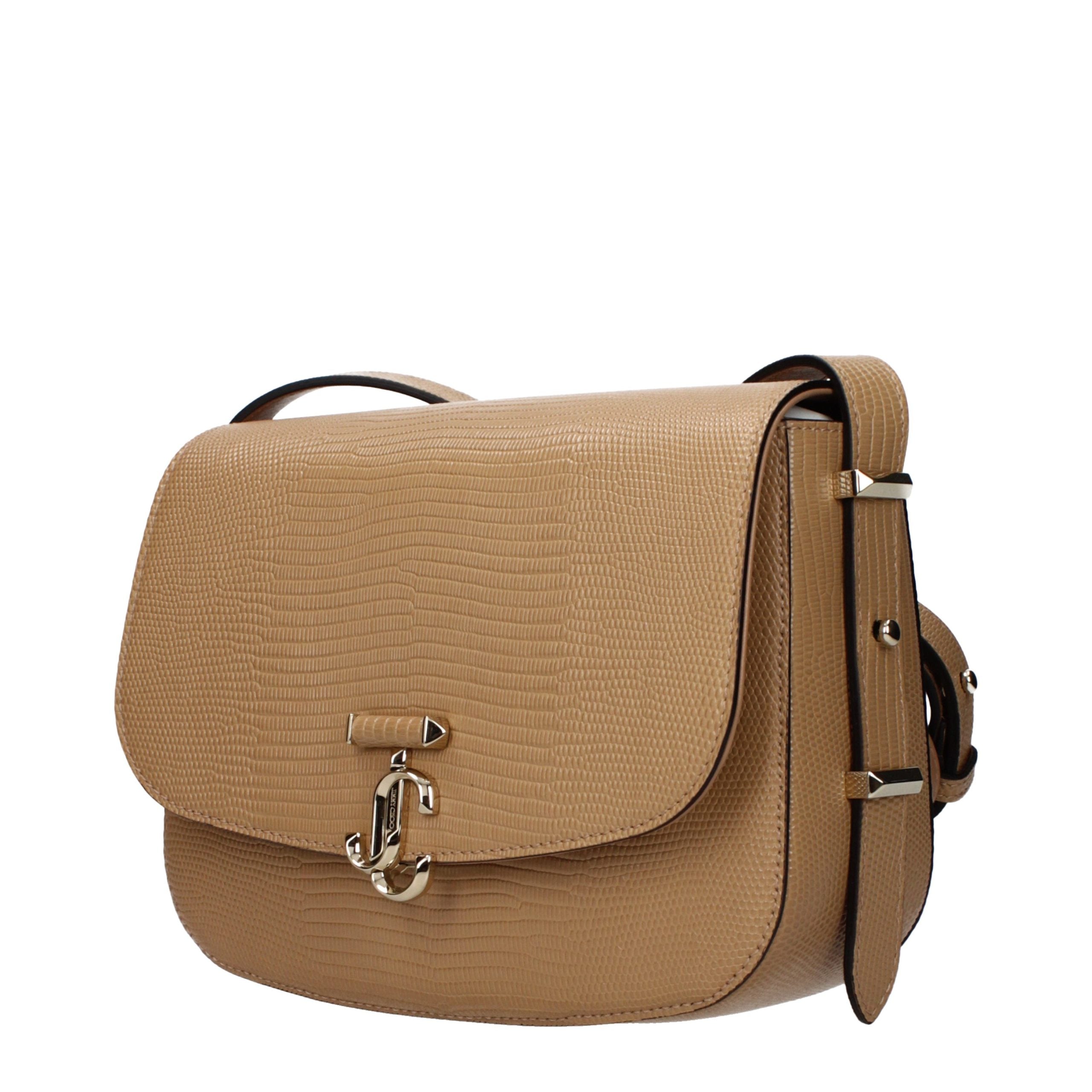 Jimmy Choo Brown Leather Crossbody Bag