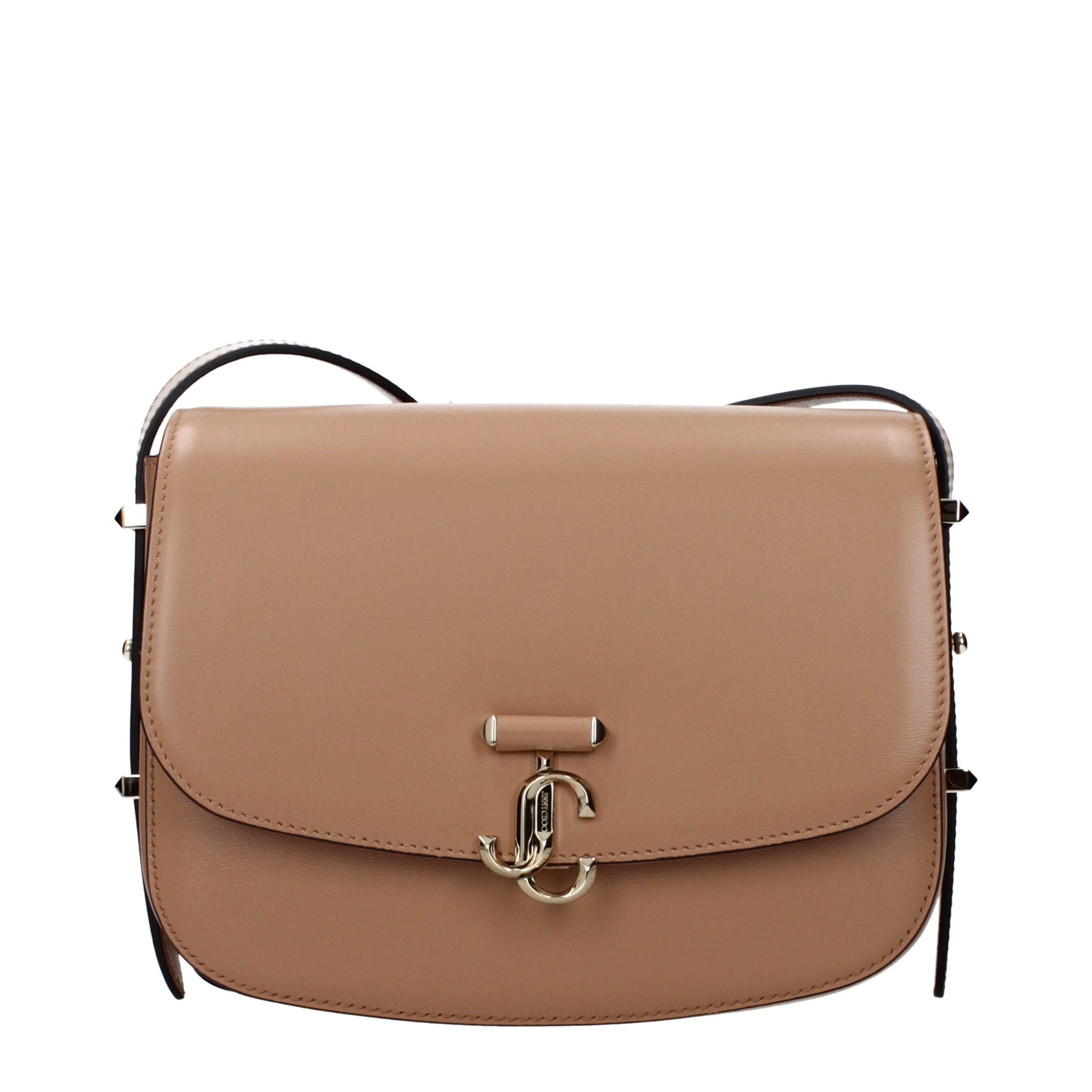 Jimmy Choo Brown Leather Crossbody Bag